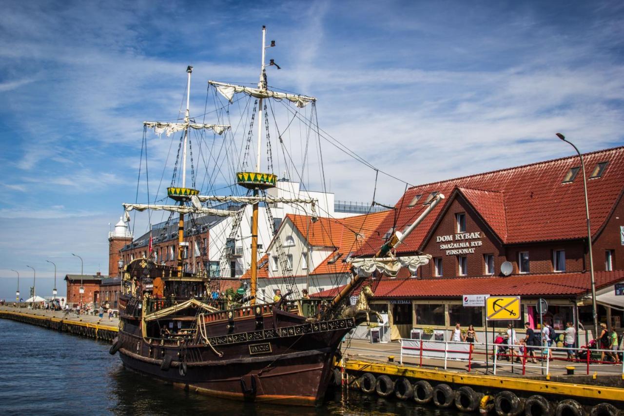 Amber Port Hotel Darłówko Eksteriør billede